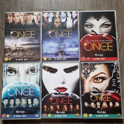 Once upon a time sesong 1-6