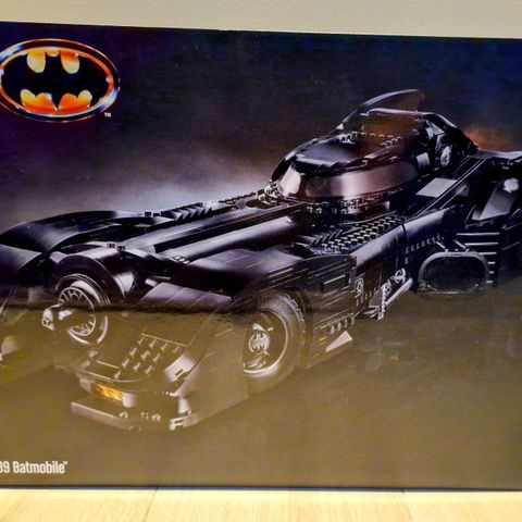 Ny og uåpnet Lego 76139 1989 Batmobile