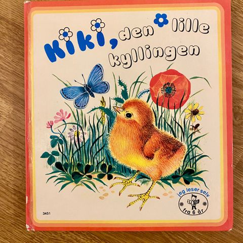 Retro barnebok ~ Kiki, den lille kyllingen (1974)