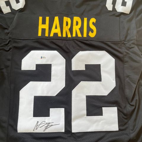 Signert NAJEE HARRIS Pittsburgh Steelers drakt med ekthetsbevis NFL