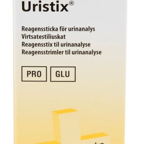 Siemens uristix urinstix glukose protein - 50 stk