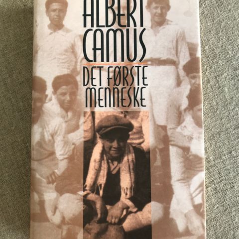 Albert Camus - Det første menneske (innbundet)