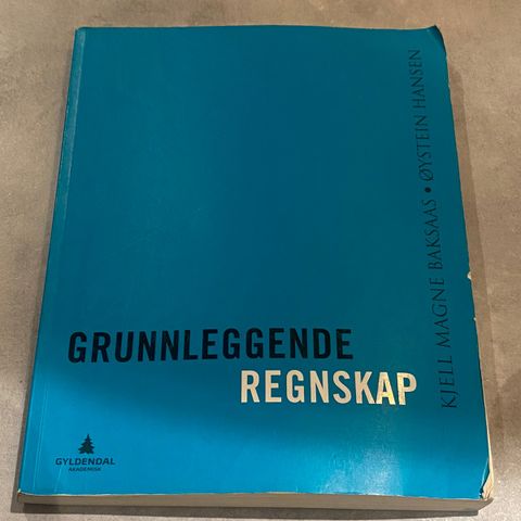 Grunnleggende regnskap