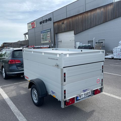 Tilhengernor GTB 1200 T1 alu skaphenger - 251x126x83 cm!