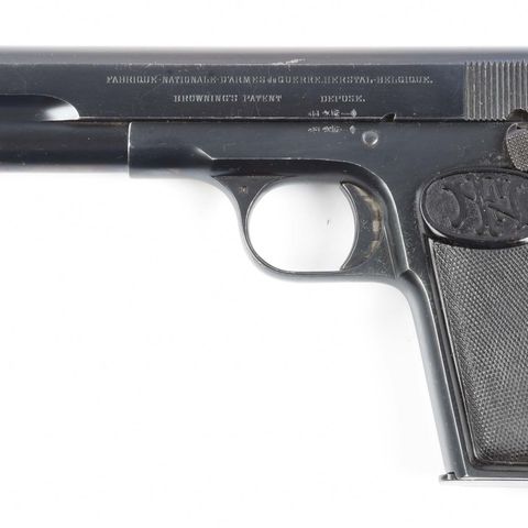 FN Browning pistol M/1903 (m/07) kaliber 9 mm Browning Long RESERVERT