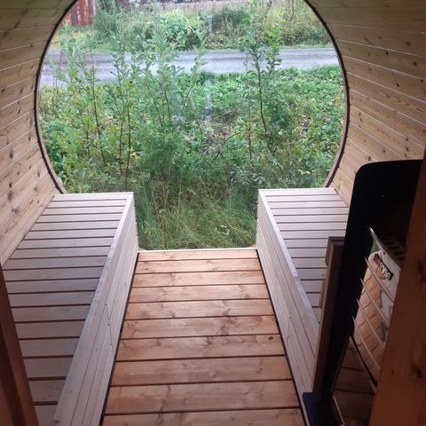 ARCTIC-sauna hos Byggtorget, Eide Bygg