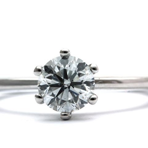 GG (Verdi 105,000.-) 0.90ct Topp Kvalitets diamantring (GIA/TW)
