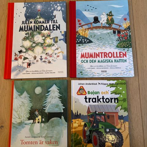 Barnebøker på svensk