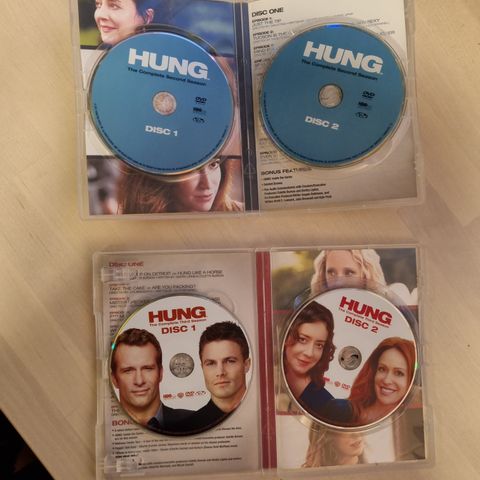 Pakkepris! Hung: Sesong 2 og 3 (DVD). Norsk tekst.