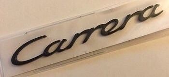 Carrera  emblem/skrift logo Porsche Carrera