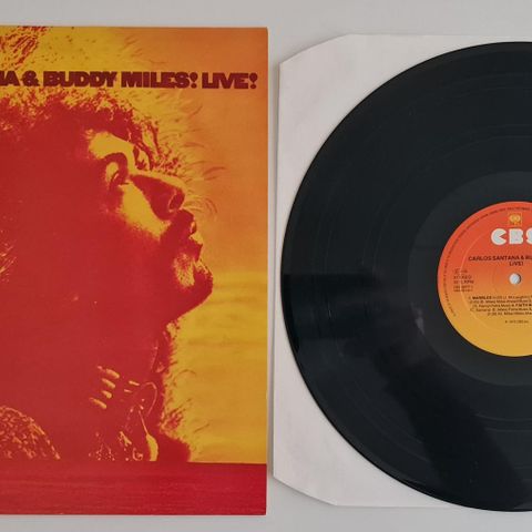 Carlos Santana & Buddy Miles! Live! Lp Vinyl Selges