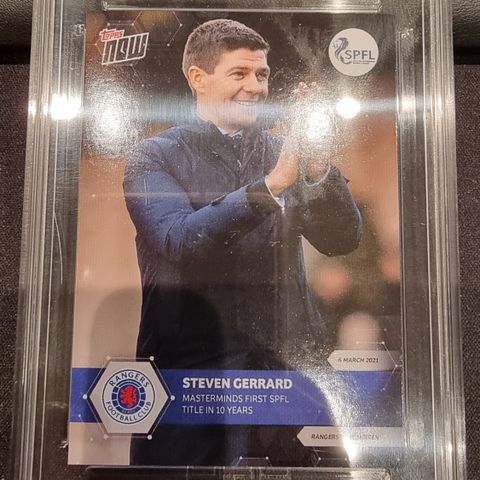 Steven Gerrard - Topps Now - HGA 9.5