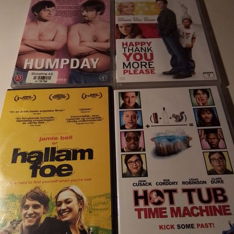 Hallam Foe- Humpday- Hit Tube time machine- Happy Thank you More Plaease