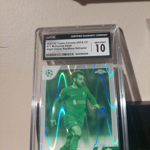 Mohamed Salah #/225 CGC10