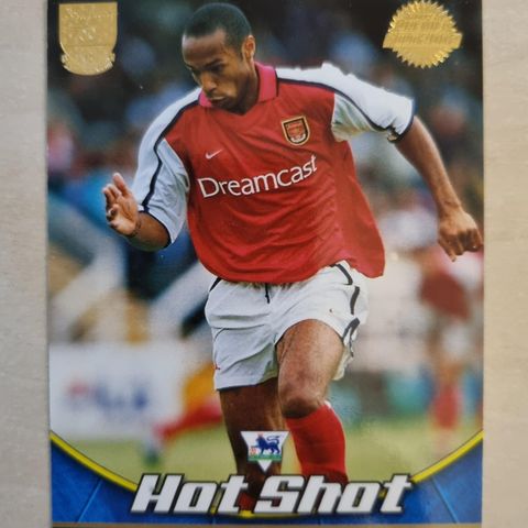 Thierry Henry . 2002 arsenal kort