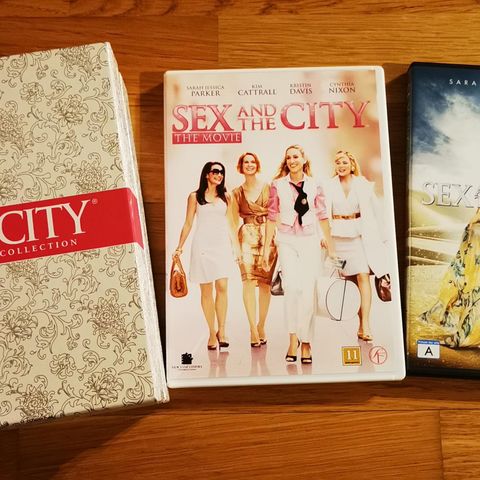 Sex and the City shoebox og filmer