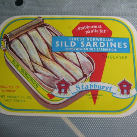Iddis  Stabburet   sardiner i olje