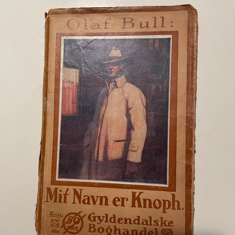 Mit navn er Knoph - Heftet med originalt omslag, 1919