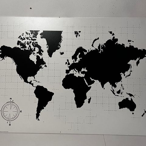 world map