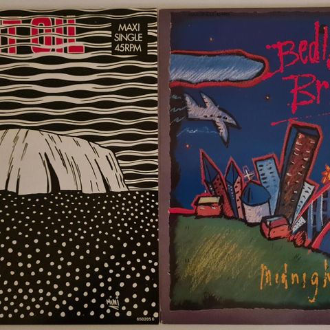 Midnight Oil - Bedlam Bridge/The Dead Heart EP Vinyl Selges