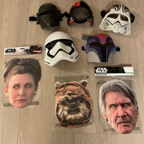 Star Wars masker til salgs!