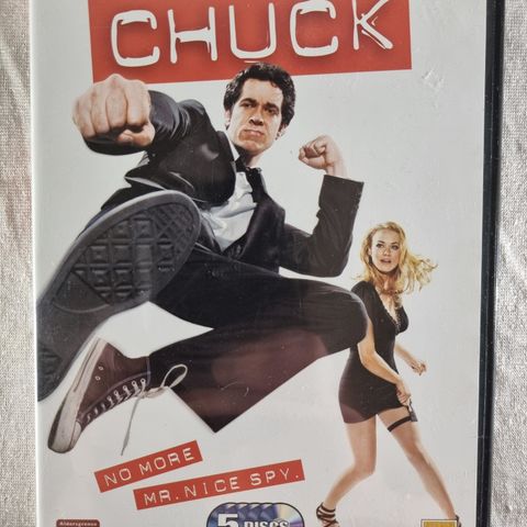 Chuck sesong 3 DVD norsk tekst