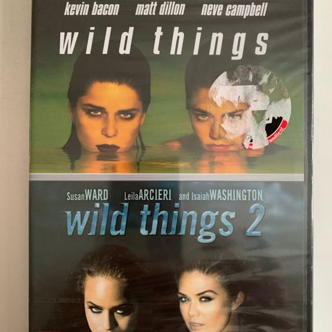 Wild Things 1 og 2 (ny i plast), norsk tekst