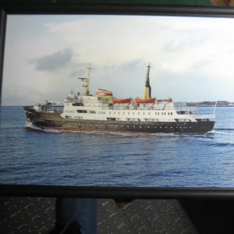 Hurtigruta M/S  Nordnorge i glass og