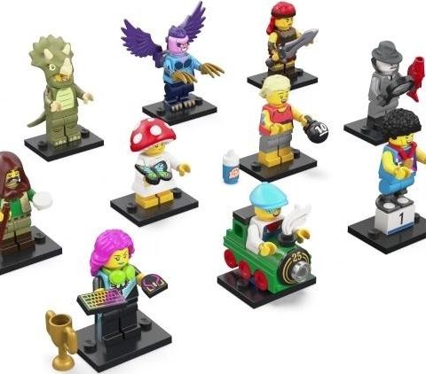 Lego Collectible Minifigure Series 25 (CMF) komplett sett!