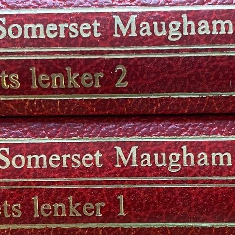 W. Somerset Maugham: "LIvets lenker Bind 1 og 2"