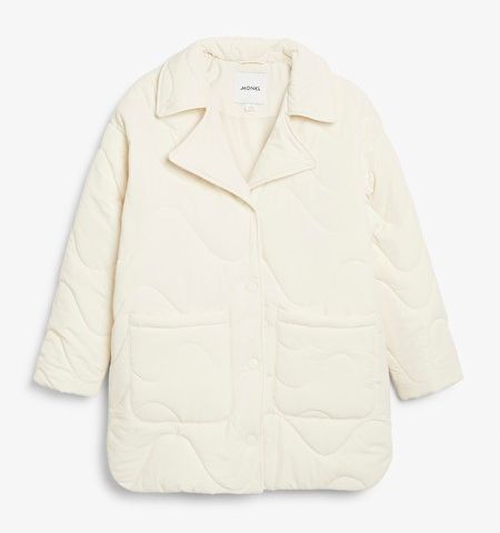 Quilted oversize jacket Monki