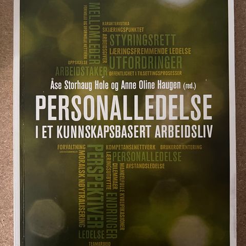 Personalledelse i et kunnskapsbasert arbeidsliv