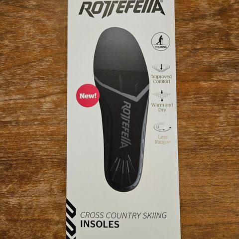 Rottefella Touring Cross Country Skiing Insoles (størrelse 42)