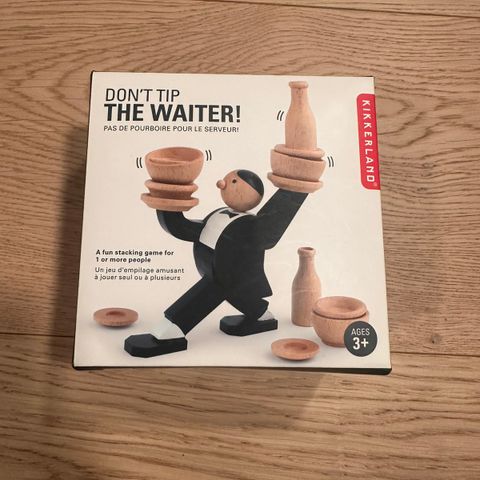 Spill/ Don’t tip the waiter