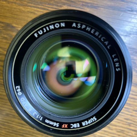 Fujifilm xf 56 mm f: 1,2 APD selges