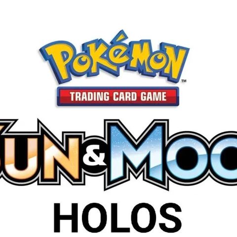 Pokémon Sun & Moon HOLOS (priser i annonsen)