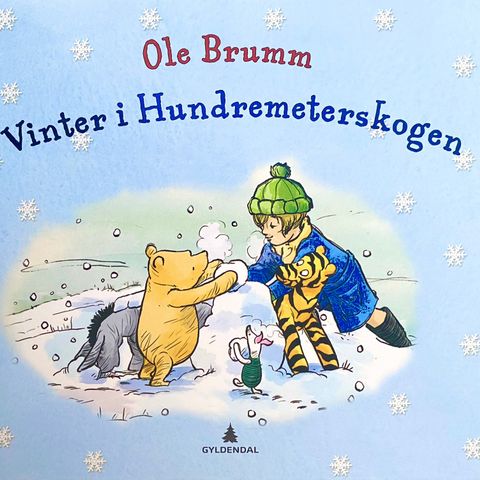 Vinter i hundremeterskogen. Ole Brumm. Barnebøker A. A. Milne