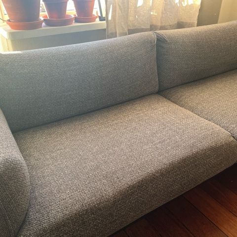 3(4)-seters sofa, Lejde grå/svart - ÄPPLARYD