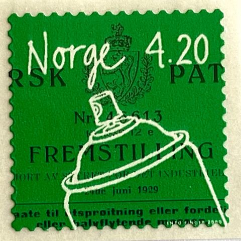 Norge 2000 Norsk oppfinnsomhet II NK 1398 Postfrisk