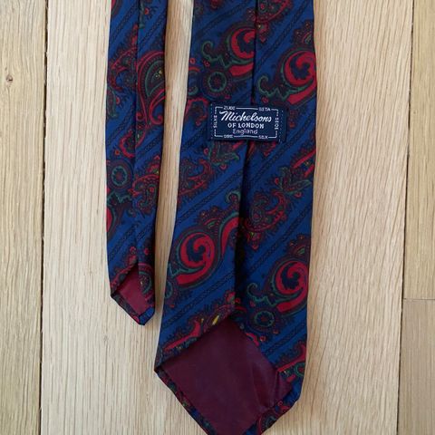 Michelsons of London Silk Tie -  Slips