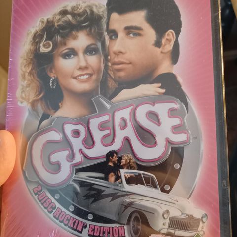 Grease- 2 Disc Rockin' Edition- Ny I plast!!