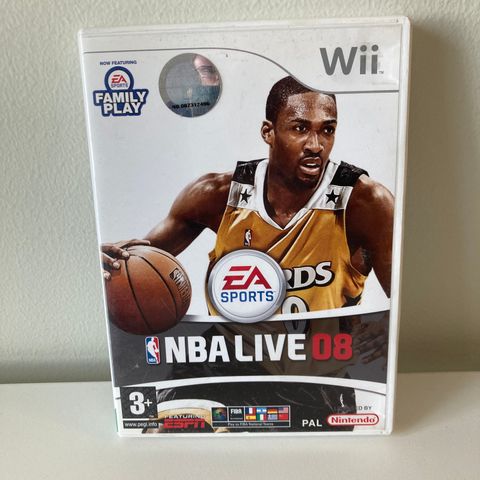 NBA LIVE 08 Wii spill selges