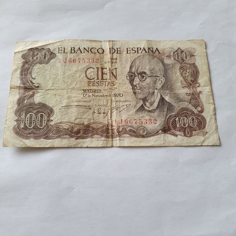 100 pesetas Spania