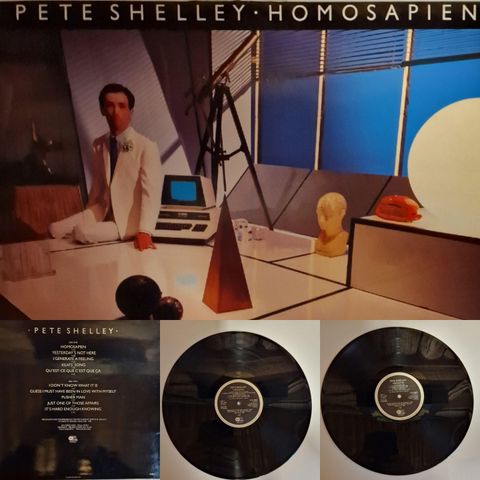 PETE SHELLEY / HOMOSAPIEN 1981 - VINTAGE/RETRO LP-VINYL (ALBUM)