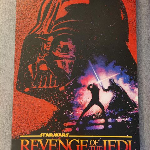 Star Wars: Return of the Jedi displate (med 3stk nye magneter)