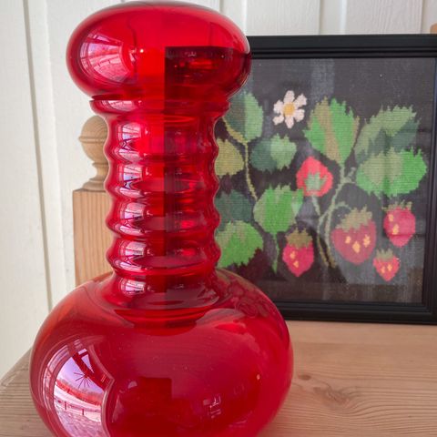 Vintage kunstglass, CARMEN, Tamara Aladin, Riihimäen lasi Finland