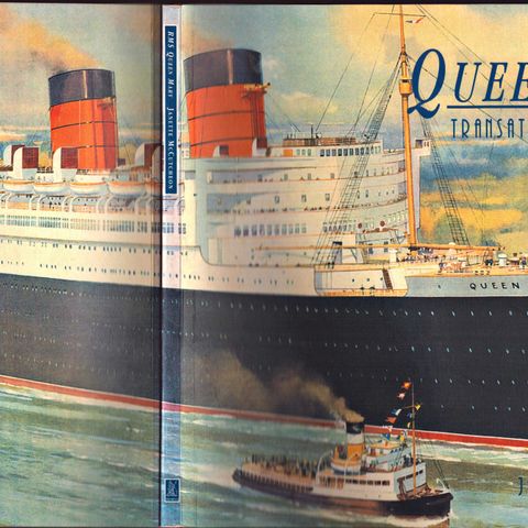 Queen Mary - Maritim bok - 96 sider - Mange bilder