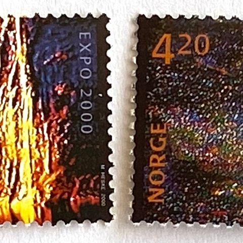 Norge 2000 Verdensutstillingen Expo 2000 NK 1394-1395 Postfrisk