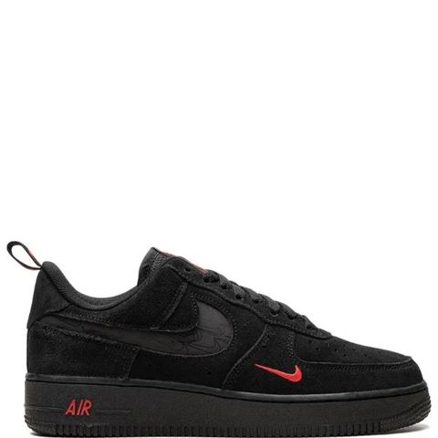 Nike Air Force 1 Low "Multi Swoosh Black-Crimson