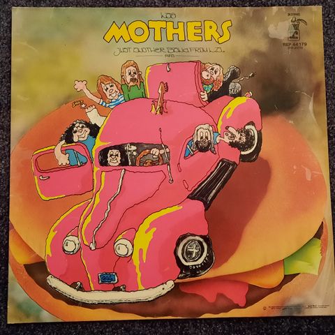 Frank Zappa & Mothers - Just another band from L.A. (fold out cover, lamiert)